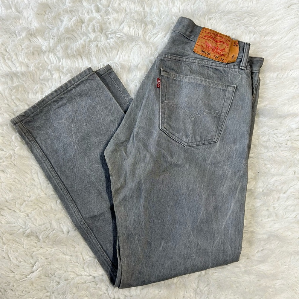 Levi's Men's Classic Gray Straight Jeans